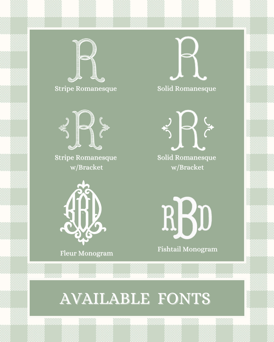 Wreath Sash Embroidery Service